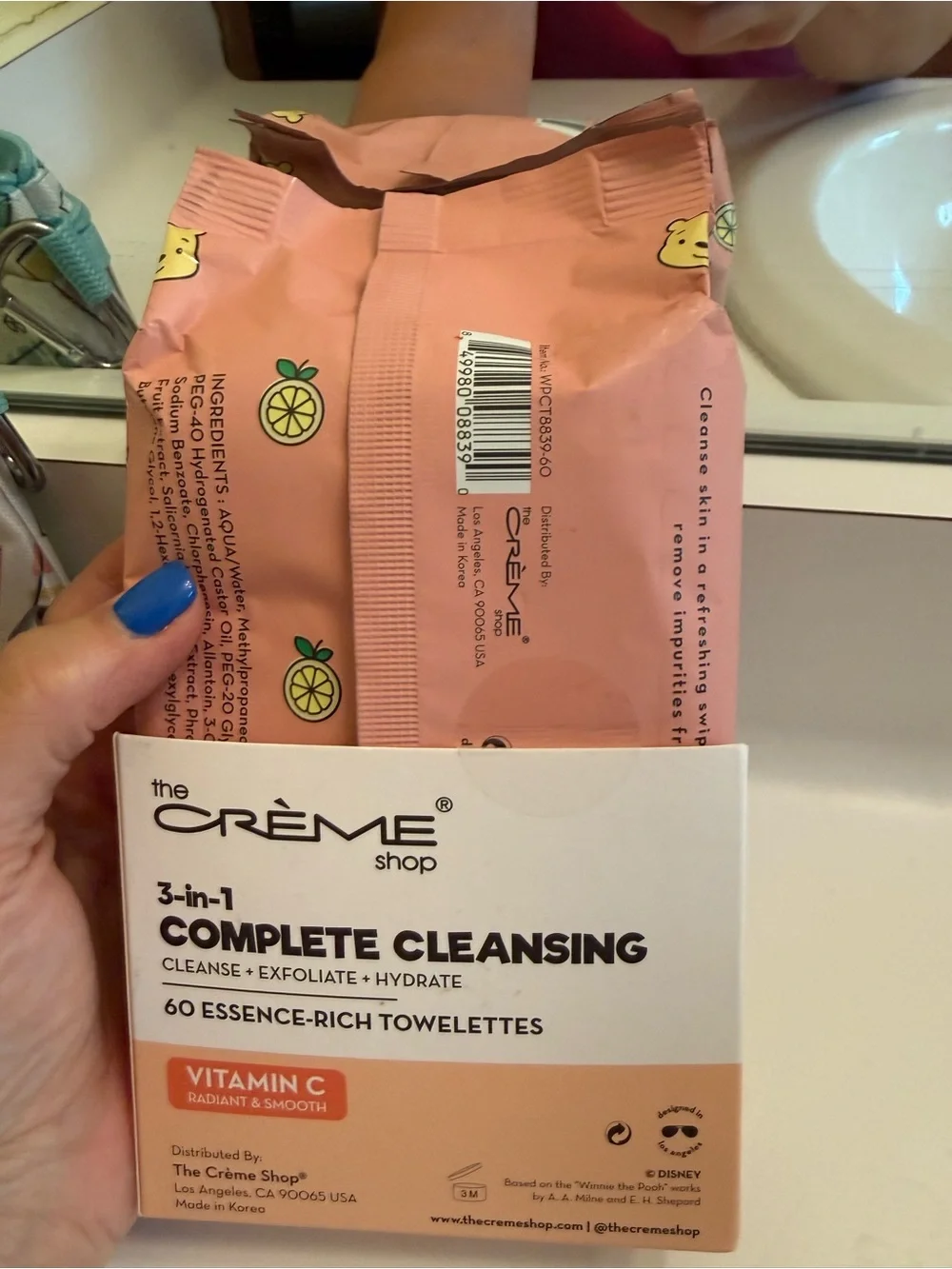 thirty-one gentle wipes